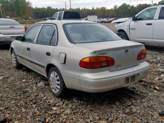 1Y1SK5285YZ406166 - 2000 CHEVROLET GEO PRIZM SILVER photo 3