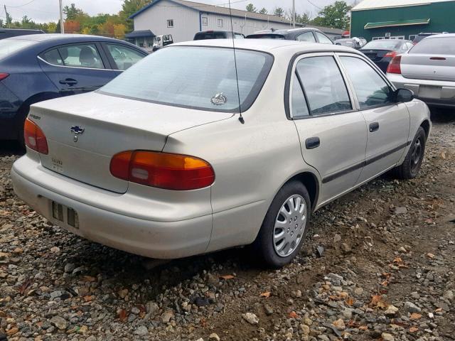 1Y1SK5285YZ406166 - 2000 CHEVROLET GEO PRIZM SILVER photo 4