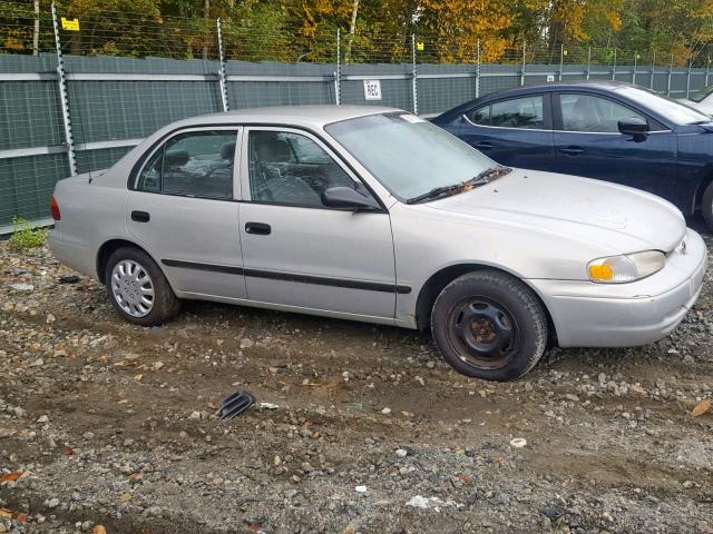 1Y1SK5285YZ406166 - 2000 CHEVROLET GEO PRIZM SILVER photo 9