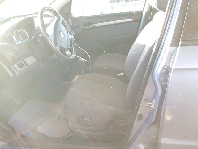 KL1TD56628B003323 - 2008 CHEVROLET AVEO BASE Mavi foto 5
