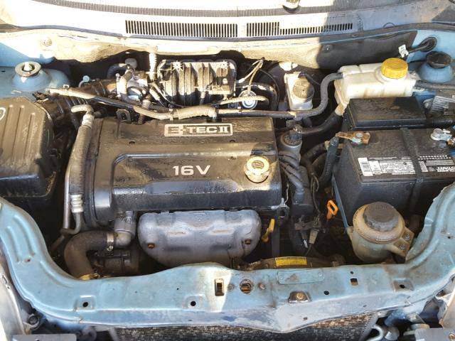 KL1TD56628B003323 - 2008 CHEVROLET AVEO BASE Mavi foto 7