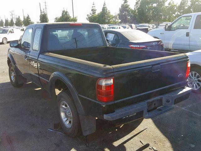 1FTYR14U93PA54825 - 2003 FORD RANGER SUP BLACK photo 3