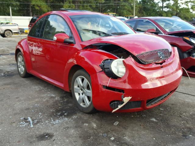 3VWRW31C47M510002 - 2007 VOLKSWAGEN NEW BEETLE RED photo 1