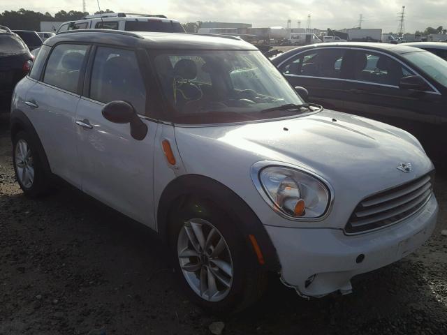 WMWZB3C58DWM09020 - 2013 MINI COOPER COU WHITE photo 1