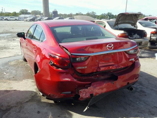 JM1GJ1U56F1223508 - 2015 MAZDA 6 SPORT RED photo 3