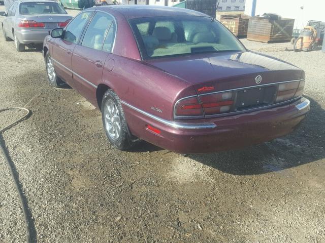 1G4CU541934124696 - 2003 BUICK PARK AVENU MAROON photo 3