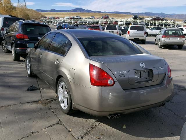 1N4BA41E74C825843 - 2004 NISSAN MAXIMA SE GOLD photo 3