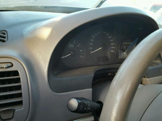 1G1ZT54845F125401 - 2005 CHEVROLET MALIBU LS BLACK photo 8