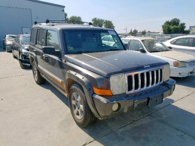 1J8HG58206C100603 - 2006 JEEP COMMANDER ნაცრისფერი ფოტო 1