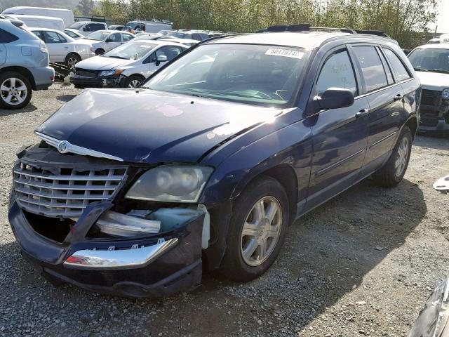 2C8GM68414R626955 - 2004 CHRYSLER PACIFICA BLACK photo 2