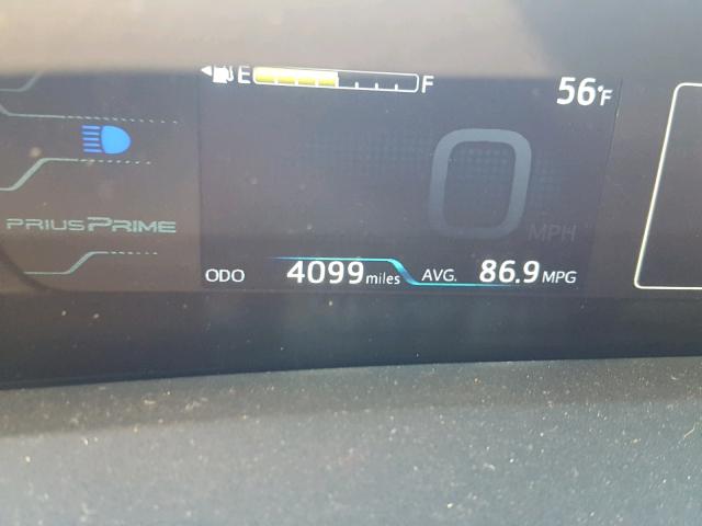 JTDKARFP8J3076385 - 2018 TOYOTA PRIUS PRIM 石墨色 照片 8