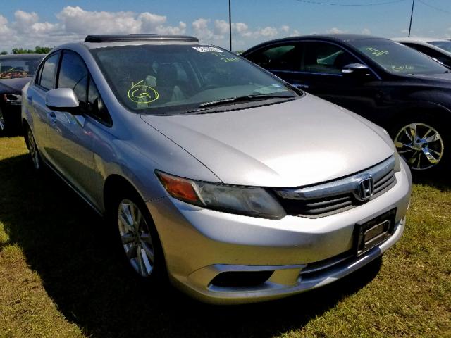 2HGFB2F99CH328931 - 2012 HONDA CIVIC EXL 银色 照片 1