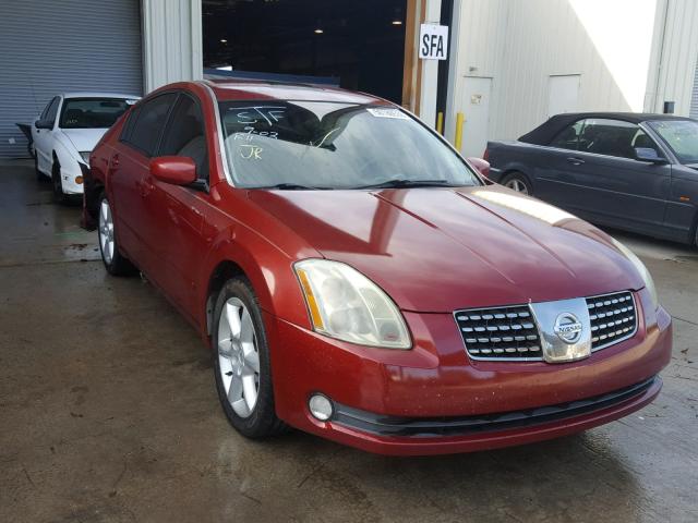 1N4BA41EX6C806917 - 2006 NISSAN MAXIMA SE BURGUNDY photo 1