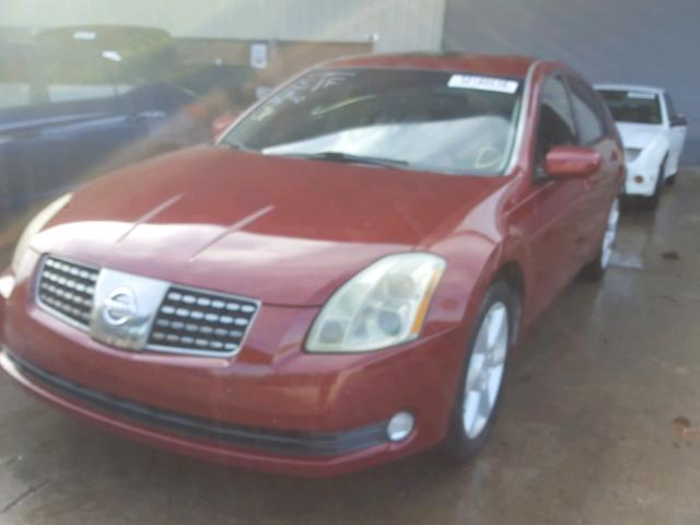 1N4BA41EX6C806917 - 2006 NISSAN MAXIMA SE BURGUNDY photo 2