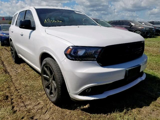 1C4RDHAG4JC114783 - 2018 DODGE DURANGO SX WHITE photo 1