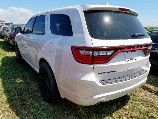 1C4RDHAG4JC114783 - 2018 DODGE DURANGO SX WHITE photo 3