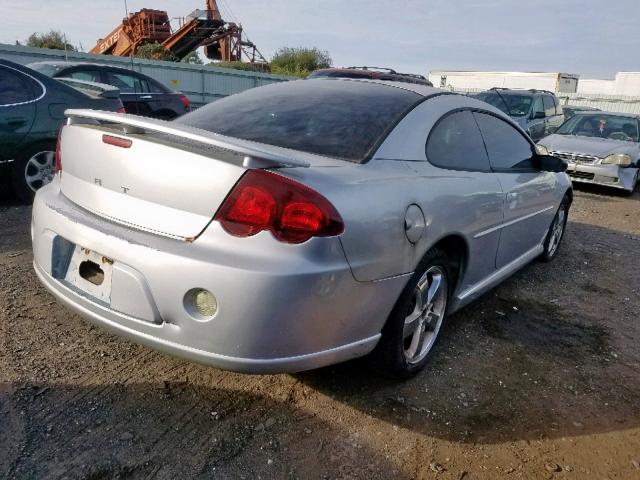 4B3AG52H83E108535 - 2003 DODGE STRATUS R/ SILVER photo 4