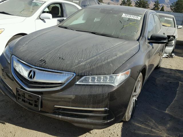 19UUB3F52FA007083 - 2015 ACURA TLX TECH BLACK photo 2