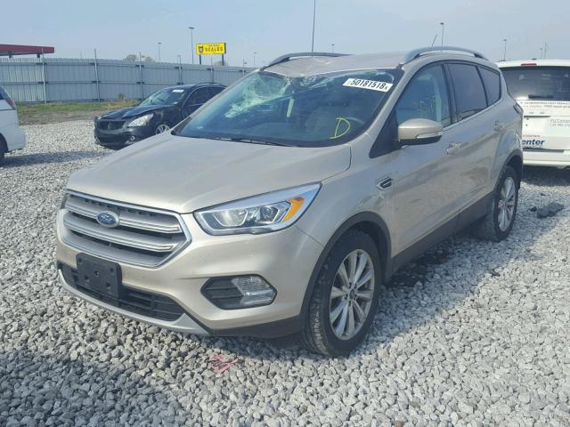 1FMCU0JD3HUD93429 - 2017 FORD ESCAPE TIT TAN photo 2