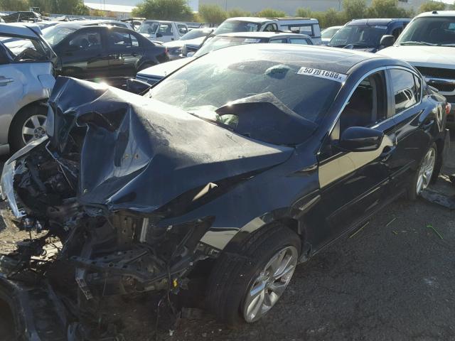 19UDE2F73GA009350 - 2016 ACURA ILX PREMIU BLACK photo 2