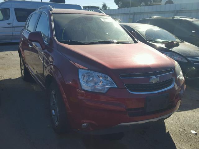 3GNAL3E55CS546668 - 2012 CHEVROLET CAPTIVA SP RED photo 1