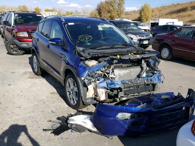 1FMCU9JXXFUA90059 - 2015 FORD ESCAPE TIT BLUE photo 1