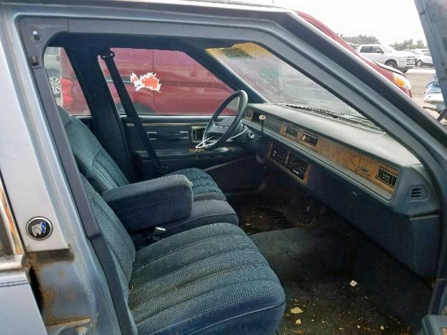 1G4HP54C5LH480229 - 1990 BUICK LESABRE CU BLUE photo 5