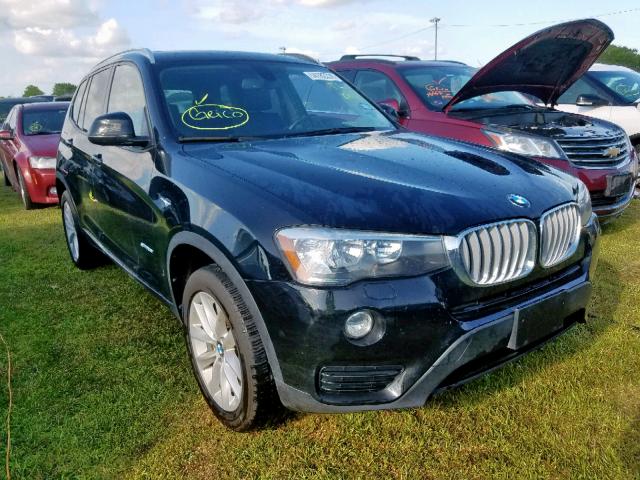 5UXWZ7C31H0V94669 - 2017 BMW X3 SDRIVE2 BLACK photo 1