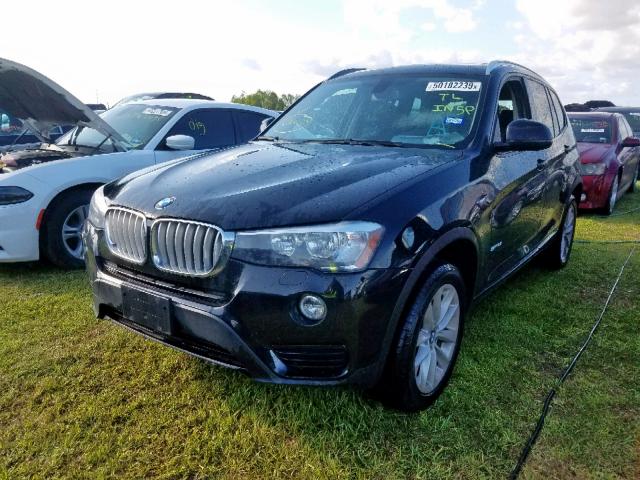 5UXWZ7C31H0V94669 - 2017 BMW X3 SDRIVE2 BLACK photo 2