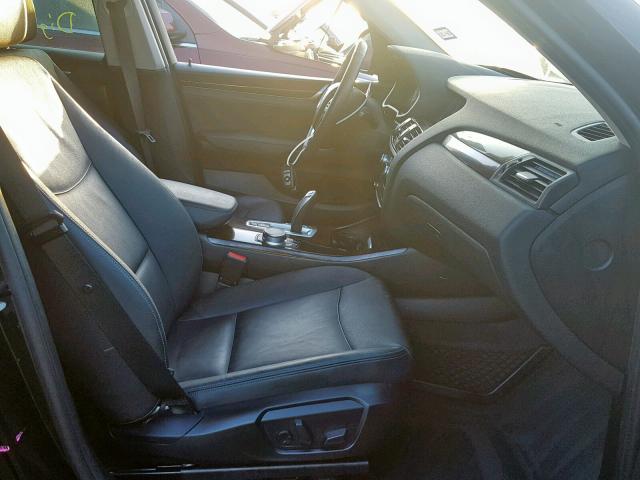 5UXWZ7C31H0V94669 - 2017 BMW X3 SDRIVE2 BLACK photo 5