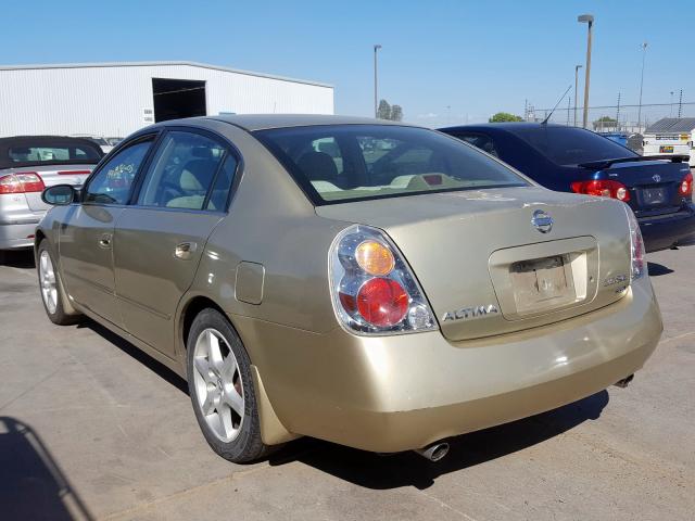 1N4BL11D03C146303 - 2003 NISSAN ALTIMA SE TAN photo 3