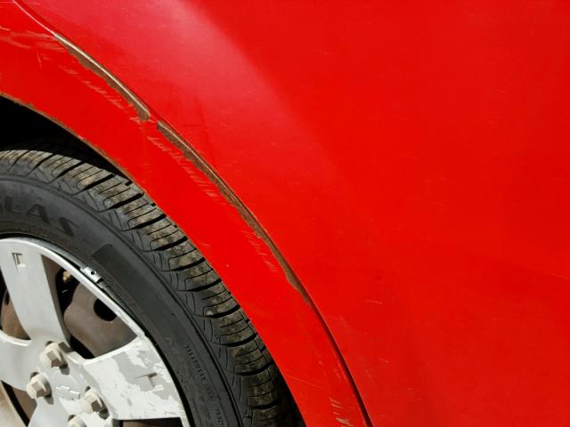 KL1TD56EX9B399204 - 2009 CHEVROLET AVEO LS RED photo 9