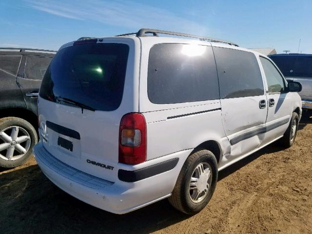 1GNDX03E52D292607 - 2002 CHEVROLET VENTURE WHITE photo 4