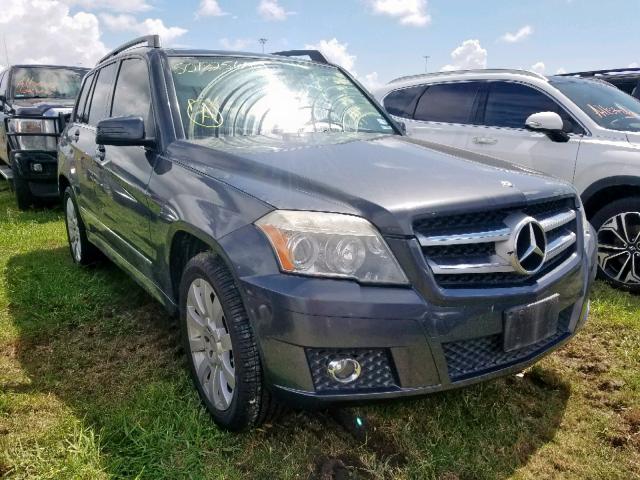 WDCGG8HB1BF660573 - 2011 MERCEDES-BENZ GLK 350 4M GRAY photo 1