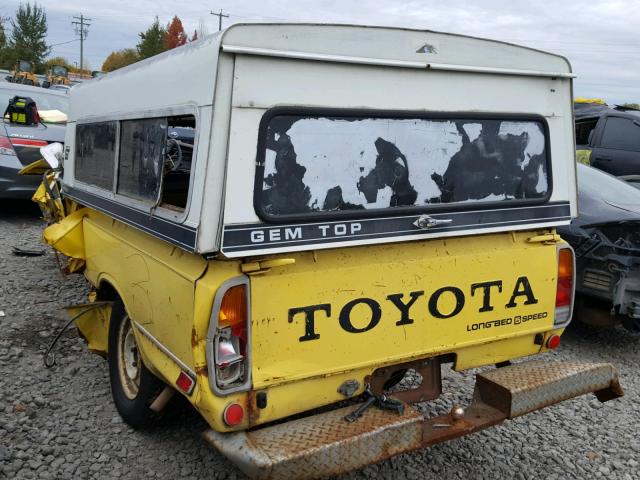 RN28135230 - 1978 TOYOTA SR5 YELLOW photo 3