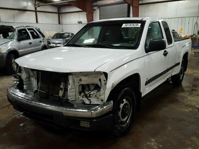 1GCCS198368309297 - 2006 CHEVROLET COLORADO WHITE photo 2