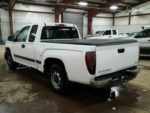 1GCCS198368309297 - 2006 CHEVROLET COLORADO WHITE photo 3