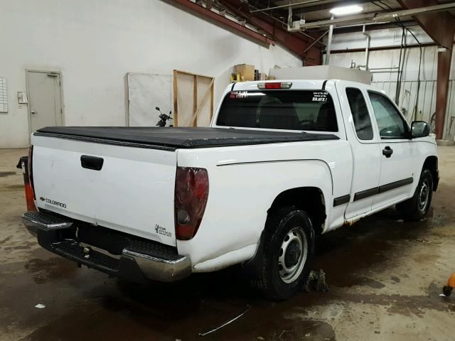 1GCCS198368309297 - 2006 CHEVROLET COLORADO WHITE photo 4