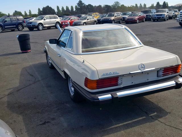 10704412033502 - 1976 MERCEDES-BENZ 450SL CREAM photo 3