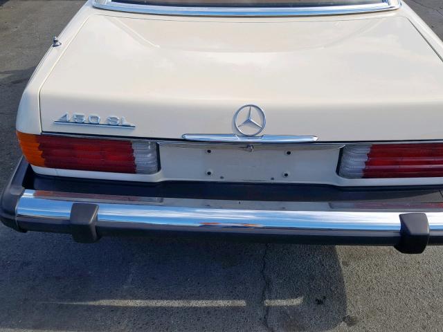 10704412033502 - 1976 MERCEDES-BENZ 450SL CREAM photo 9