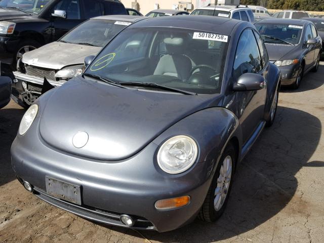 3VWCK31C14M415958 - 2004 VOLKSWAGEN NEW BEETLE 灰色 照片 2