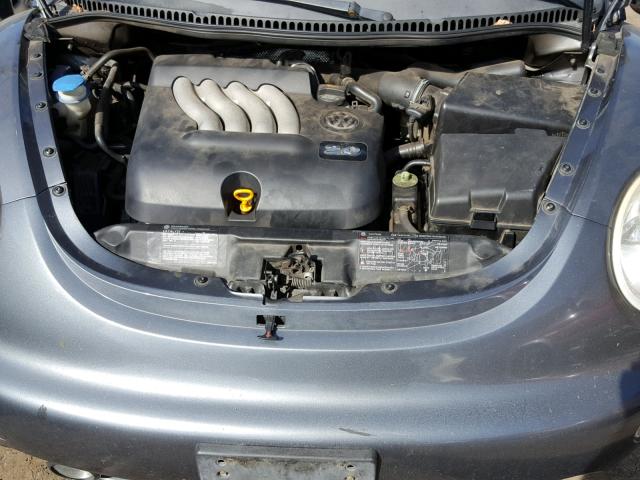 3VWCK31C14M415958 - 2004 VOLKSWAGEN NEW BEETLE 灰色 照片 7