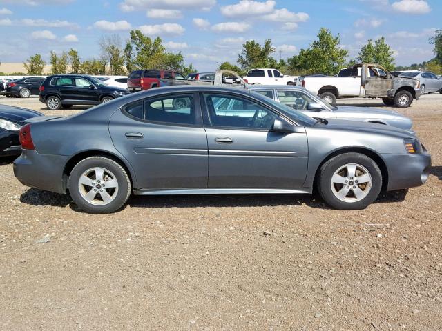 2G2WS522151146262 - 2005 PONTIAC GRAND PRIX GRAY photo 9