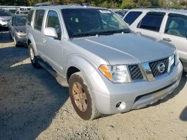 5N1AR18W76C622591 - 2006 NISSAN PATHFINDER SILVER photo 1