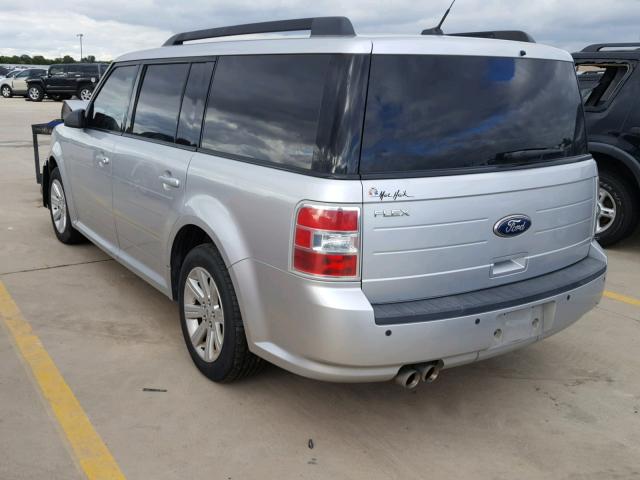 2FMGK5BC5CBD13086 - 2012 FORD FLEX SE SILVER photo 3