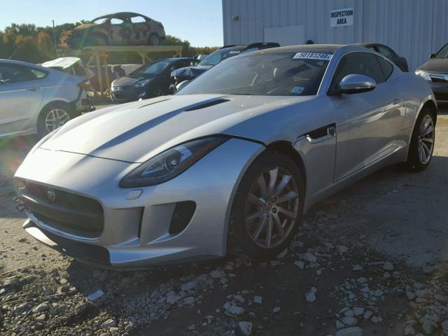 SAJWA6ATXG8K32668 - 2016 JAGUAR F-TYPE SILVER photo 2