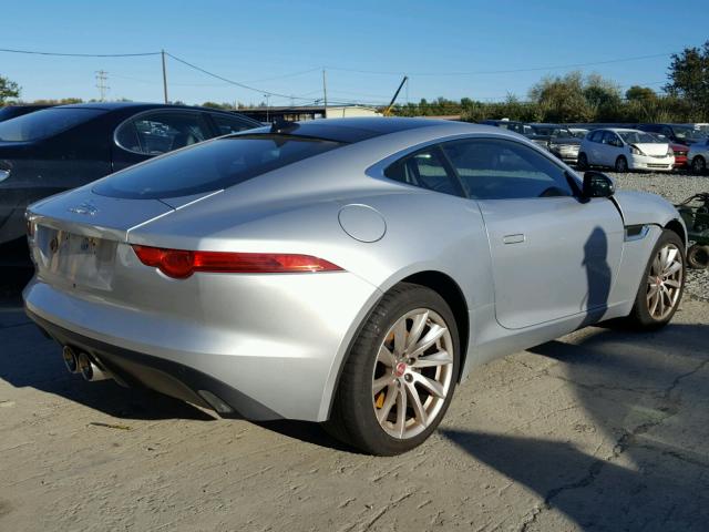 SAJWA6ATXG8K32668 - 2016 JAGUAR F-TYPE SILVER photo 4