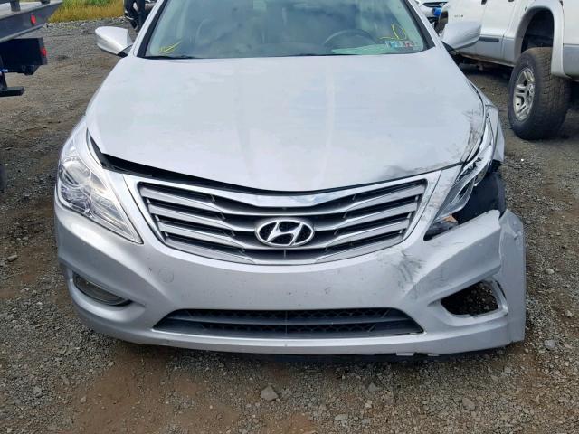 KMHFH4JG4EA382665 - 2014 HYUNDAI AZERA GLS SILVER photo 7