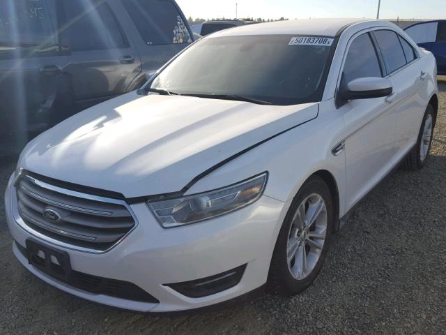 1FAHP2H83DG175401 - 2013 FORD TAURUS SEL WHITE photo 2