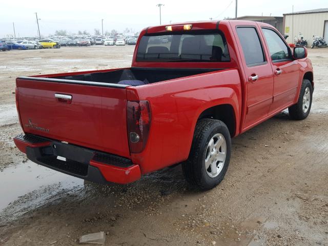 1GCDSCFE6C8113215 - 2012 CHEVROLET COLORADO L RED photo 4
